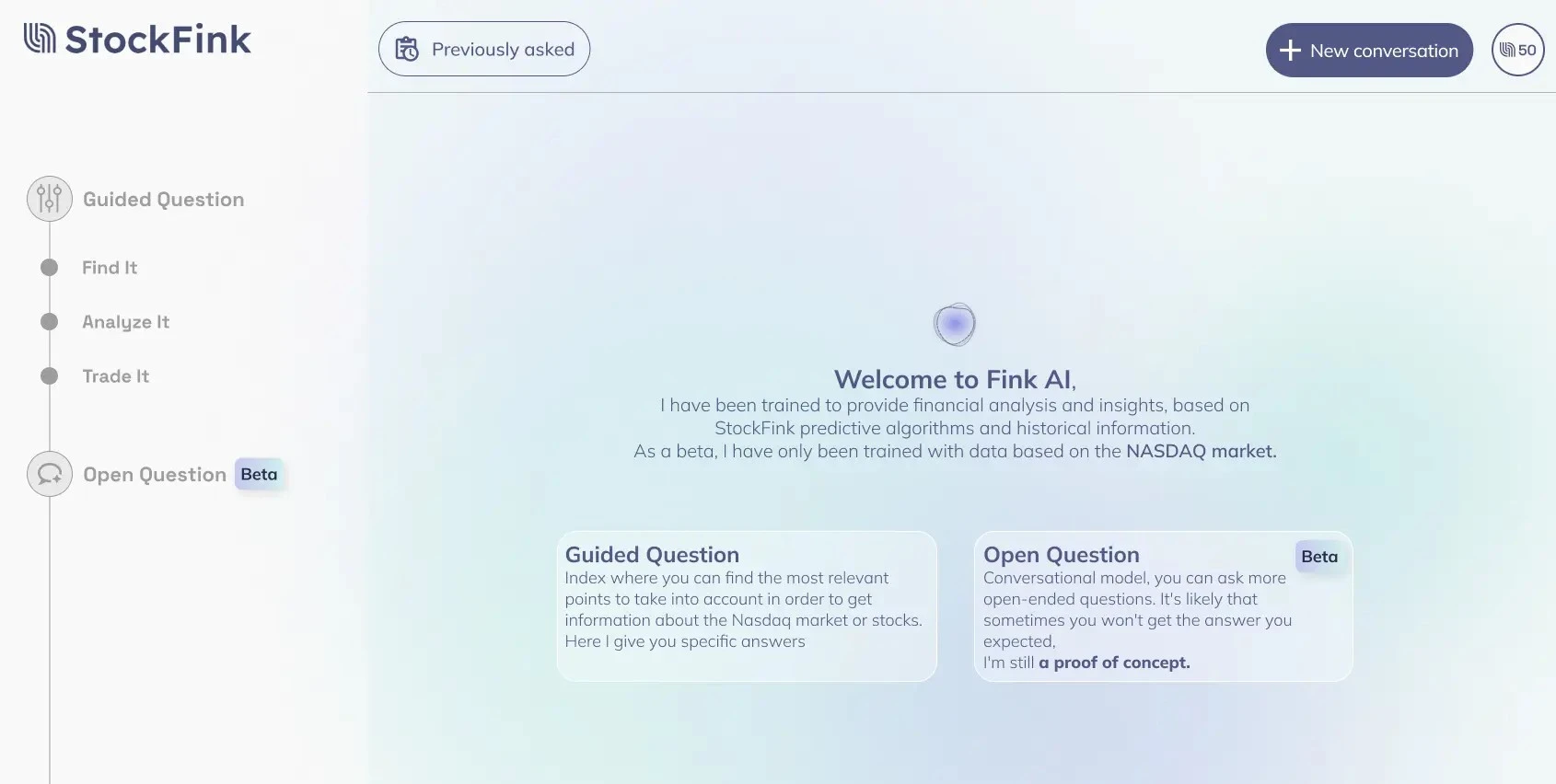 Layout of Fink AI